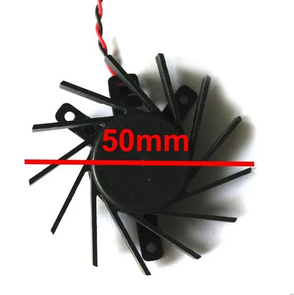 PLB05710S12HH 50 мм DC 12 В 0.3A VGA карты Вентилятор Кулер ATI Radeon HD5550 5570 5670 V4800