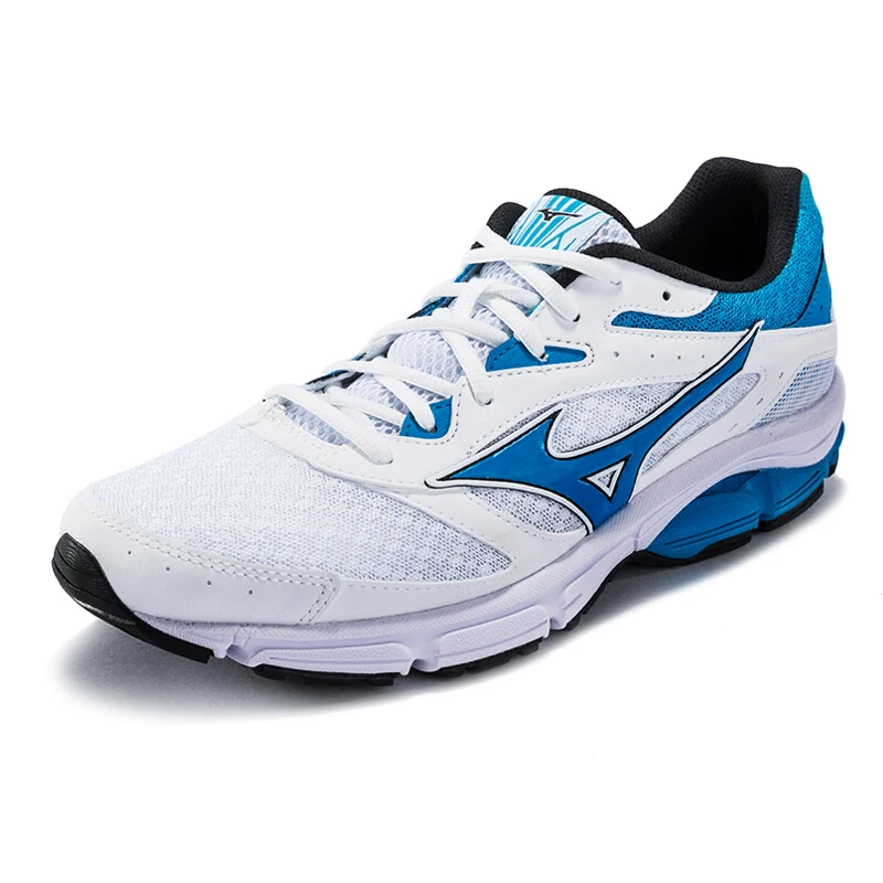 Mizuno Для мужчин волны перенапряжения Кроссовки стабильный белый Спортивная обувь