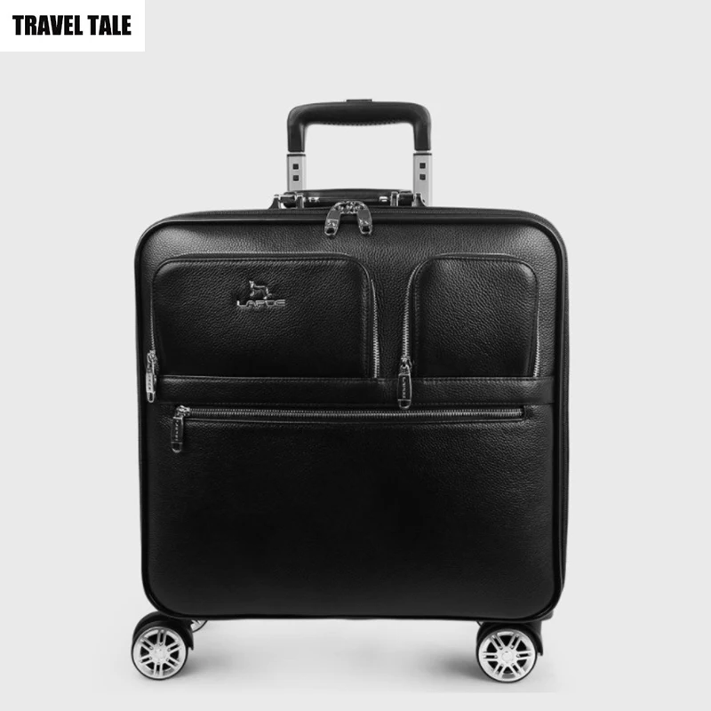 TRAVEL TALE 16 &quot20&quot дюймовый Для мужчин из натуральной коровьей кожи на колесиках