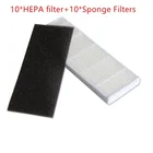 10 HEPA-фильтров + 10 фотоэлементов для робота-пылесоса chuwi ILIFE A4 ILIFE A4s A6 A4, робот-пылесос для уборки