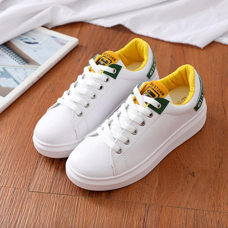 Женская Повседневная обувь коллекция 2018 года осенние женские кроссовки модная