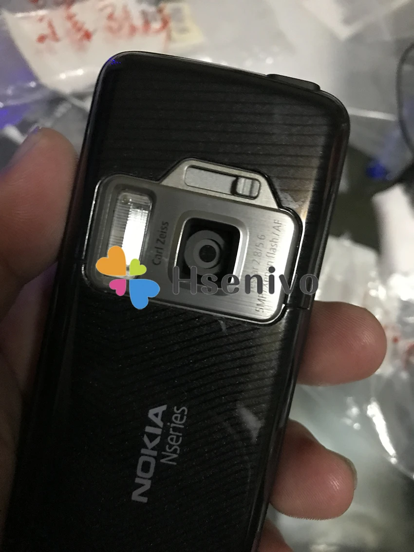 N82 разблокированный Nokia N82 GSM 3G сеть WIFI 5MP камера FM 2,4 дюймов мобильный телефон 1 год гарантии