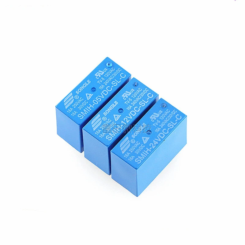 2PCS/lot Relay SMIH-05VDC-SL-C SMIH-12VDC-SL-C SMIH-24VDC-SL-C 16A 8PIN