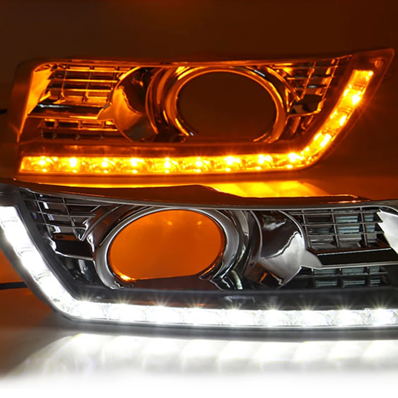 ROADOT 12 V светодиодный DRL Дневной ходовой свет для Cadillac SRX 2016 2015 2014 2013 2012