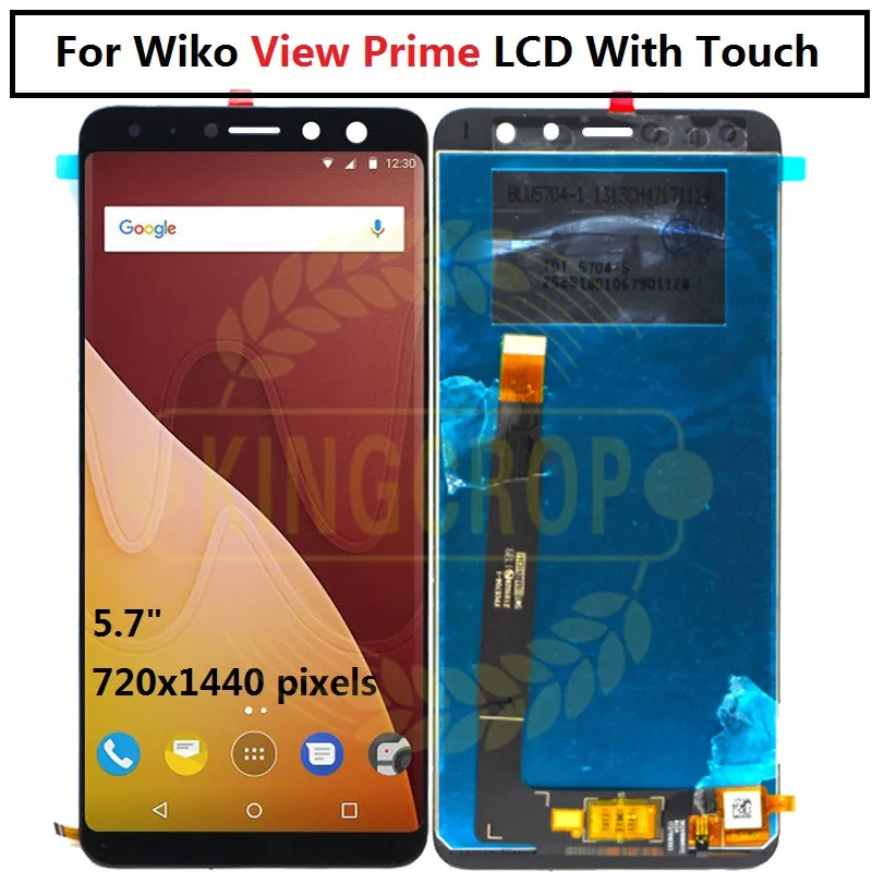 Сенсорный экран 5 7 дюйма для Wiko View Prime ЖК-дисплей + сенсорный в сборе ViewPrime LCD |