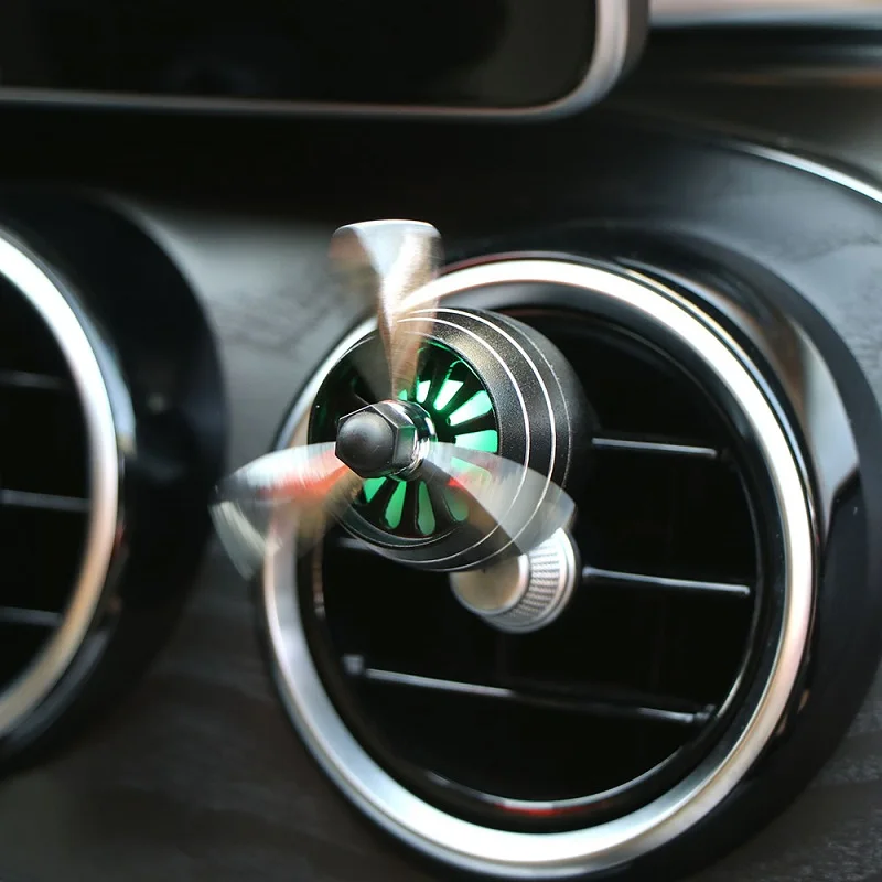 Пропеллер освежитель воздуха LED мини Кондиционер вентиляционное отверстие духи