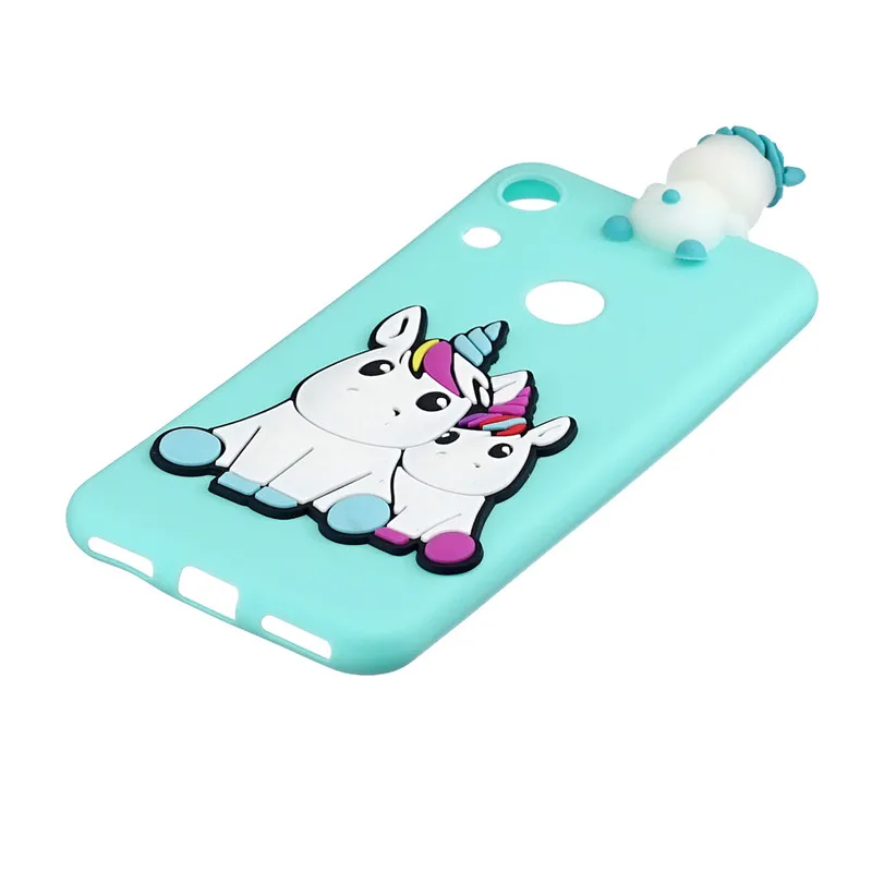 Huawei Honor 8A чехол для Fundas huawei Honor 8A JAT-LX1 Honor8A чехол 3D кукла игрушечная Конфета мягкие ТПУ Силиконовые чехлы для телефонов Coque