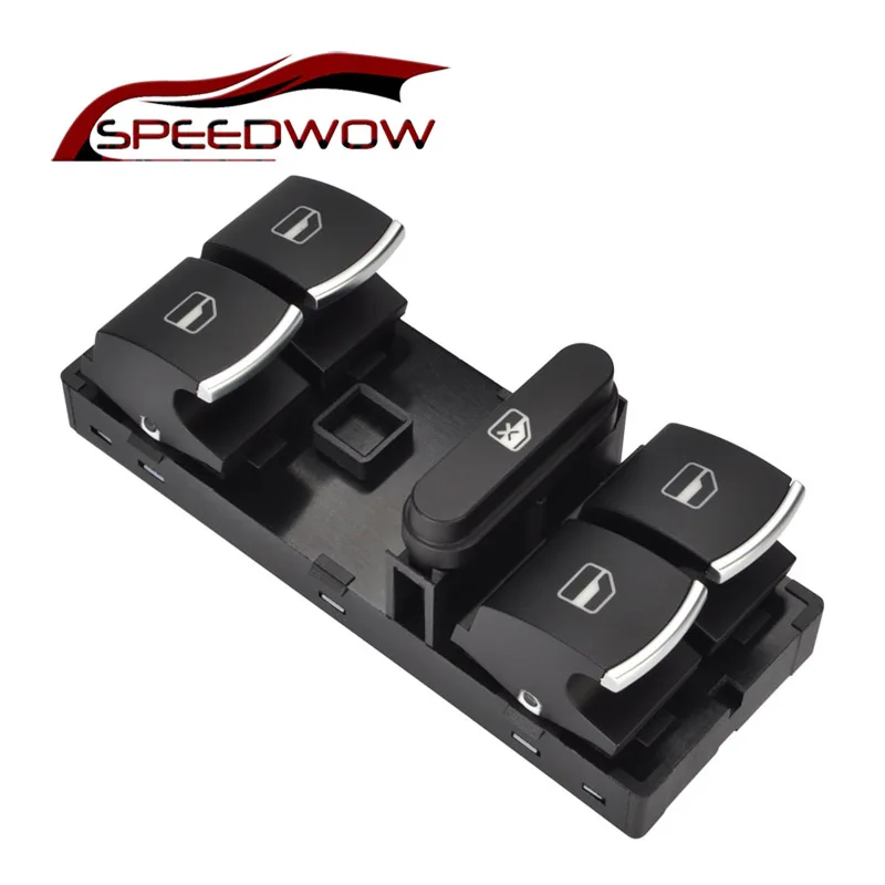 Переключатель Стеклоподъемника SPEEDWOW Электрический для VW Jetta Golf MK5 MK6 GTI Rabbit Passat B6 3C