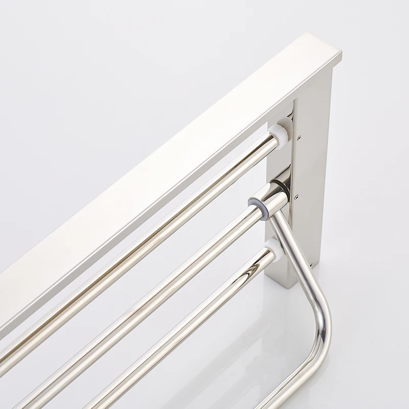 FLG зеркальная полированная стойка для полотенец из нержавеющей стали квадратный