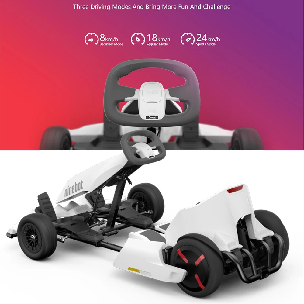 Набор Xiaomi Ninebot DIY Balance GoKart Kit Refit Электрический Hoverboard Kart Brake Racing для Gokart Mini Pro