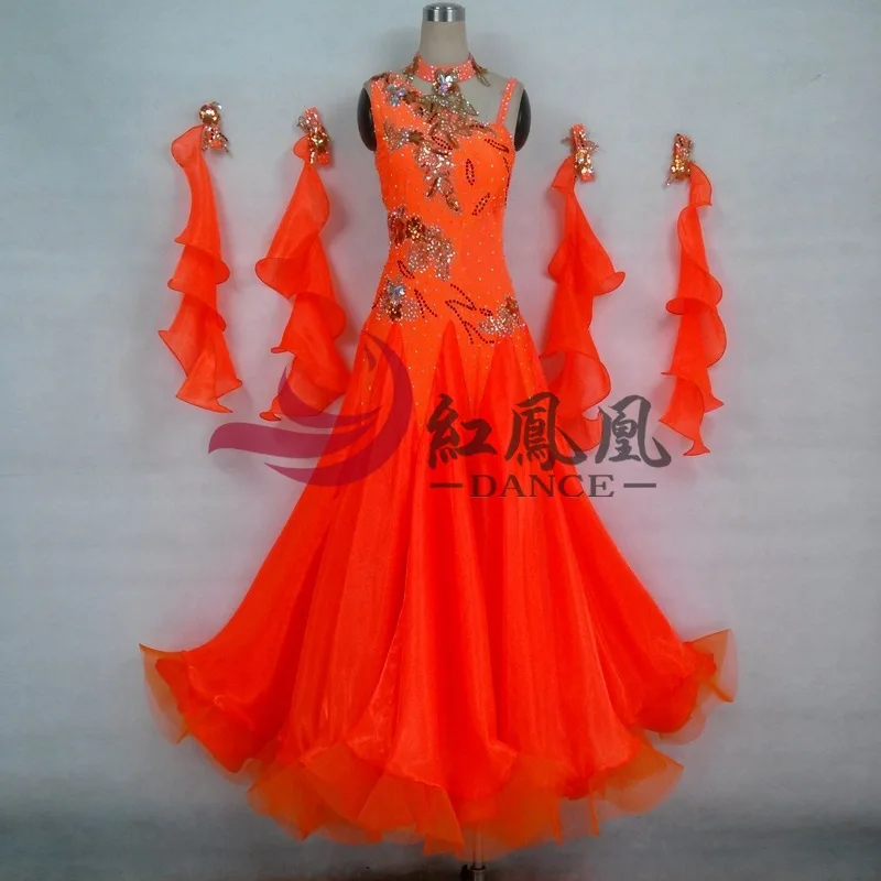 Высококачественное платье для соревнований по международным стандартам бальных