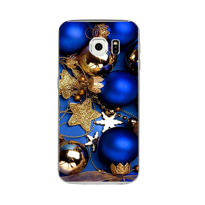 Силиконовый чехол для Galaxy S6 Edge Plus чехол для телефона для Samsung Galaxy S6 оболочка для C5 C5Pro C5000 крышка с Рождеством узор