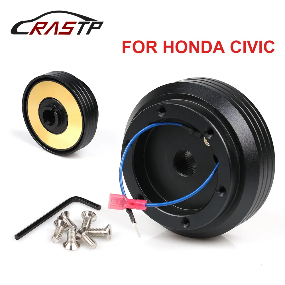 RASTP Алюминиевый автомобильный гоночный руль короткий адаптер ступицы комплект