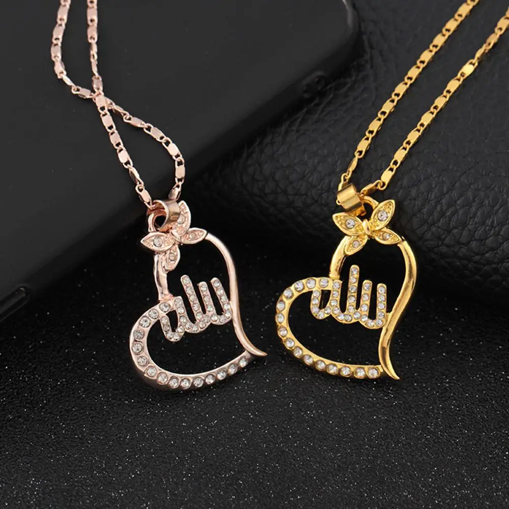 2018 популярный классический кулон в виде сердца для женщин религиозный исламский