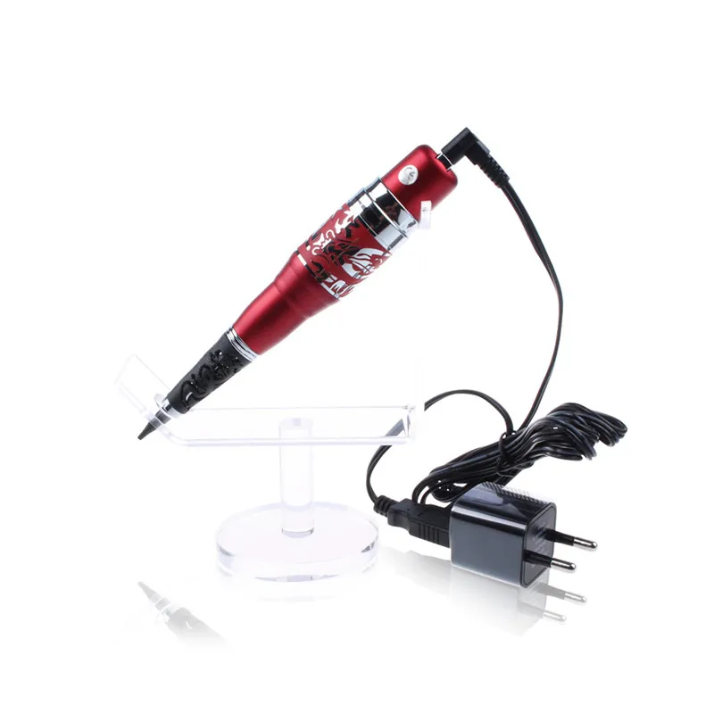 Золотой электрический Дракон MachinePen Профессиональный PMU тату пистолет для бровь