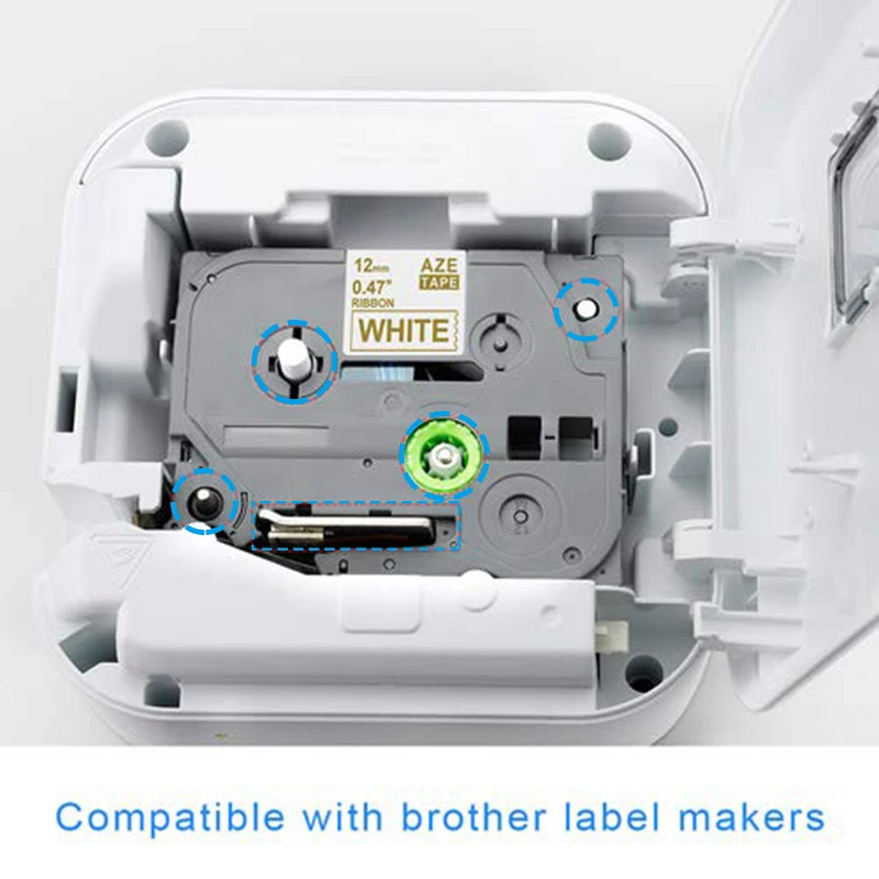 Labelcreate 12 мм совместимый принтер наклеек Brother P-touch tz ленты атласными лентами TZe-R231 TZe R234 2 шт./компл. для машинки для печати ярлыков PT-1000 прибор для нанесения этикеток