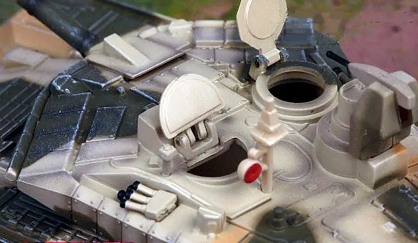 Россия T 90 MS MBT зеленый камуфляж 1/72 Танк литья под давлением Panzerkampf модель| |