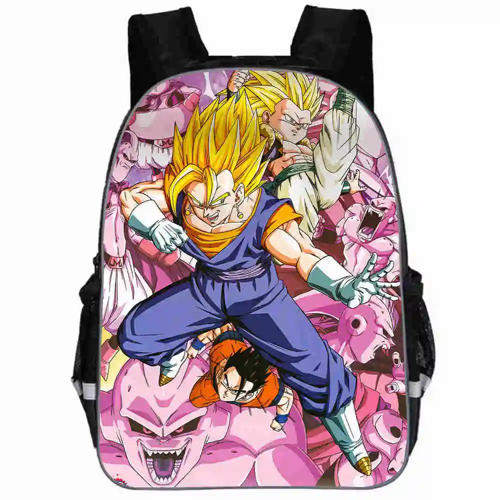 M Рюкзак с драконом и шариком, ультра-Instinct Goku Z Vegeta Migatte no Gokui, повседневные школьные сумки для маленьких мальчиков и девочек, подростков, Mochila Bolsa - Цвет: M