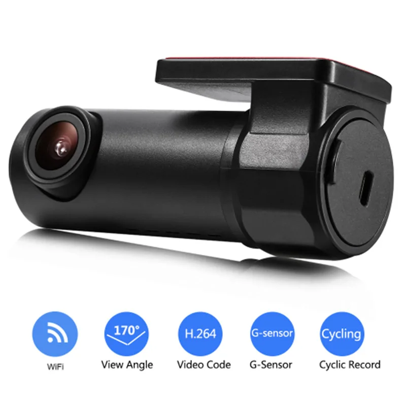 1080P HD Автомобильная камера DVR видеорегистратор с WiFi датчиком движения режим F