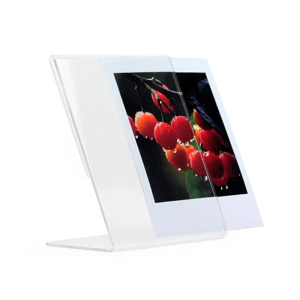 Акриловая l образная прозрачная мини фоторамка для камеры FujiFilm Instax Spuare SQ10 SQ1 SQ20 SQ6