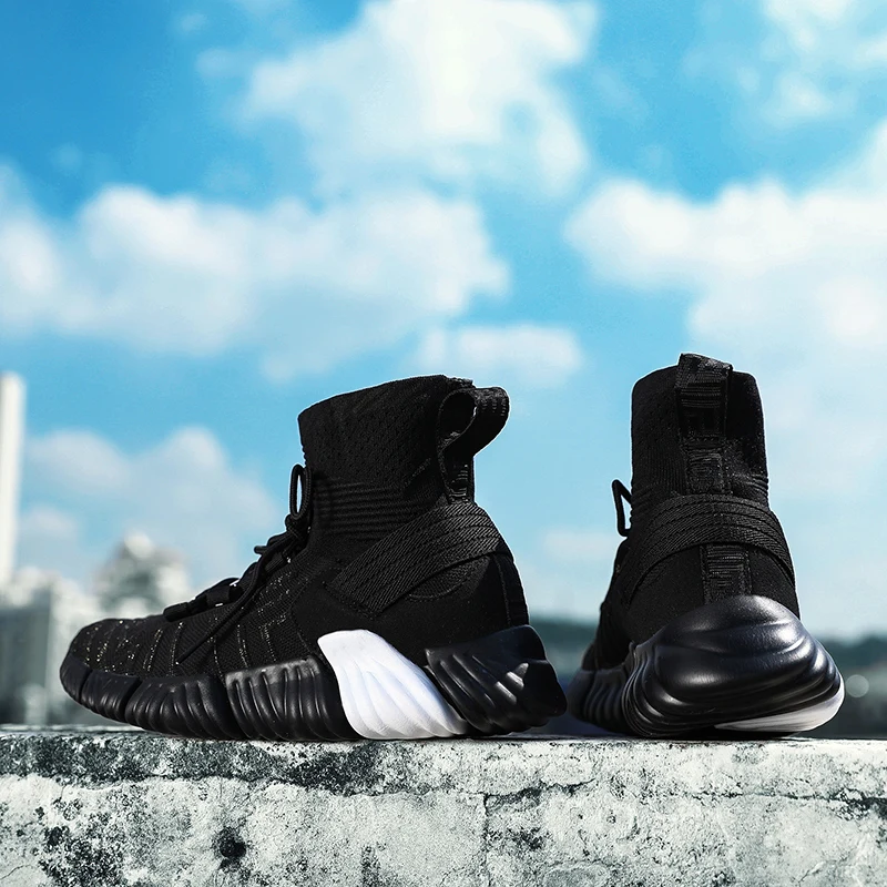 Баскетбольная обувь с высоким берцем мужские кроссовки в стиле ретро
