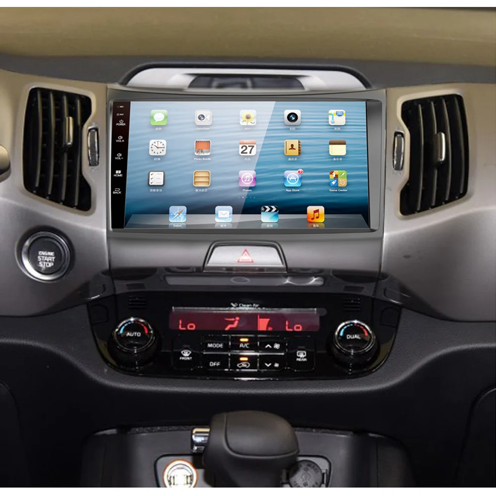 OZGQ Android 7 1 Автомобильный плеер для KIA Sportage 2010 ~ 2015 HD экран Авто GPS навигация Bluetooth
