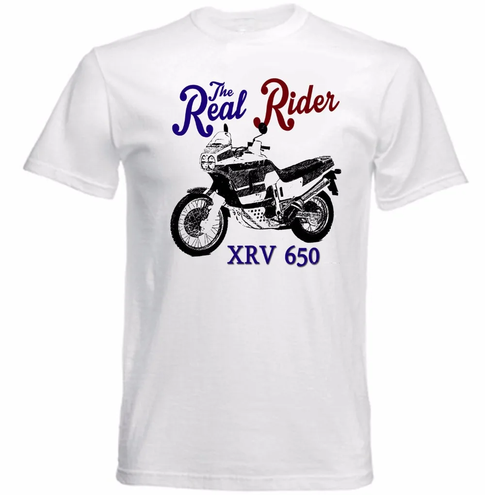 

Newest 2019 Fashion Summer Short Sleeves Cotton Fashion Vintage Japanese Motorcycle Xrv 650 Custom T Shirts Cheap