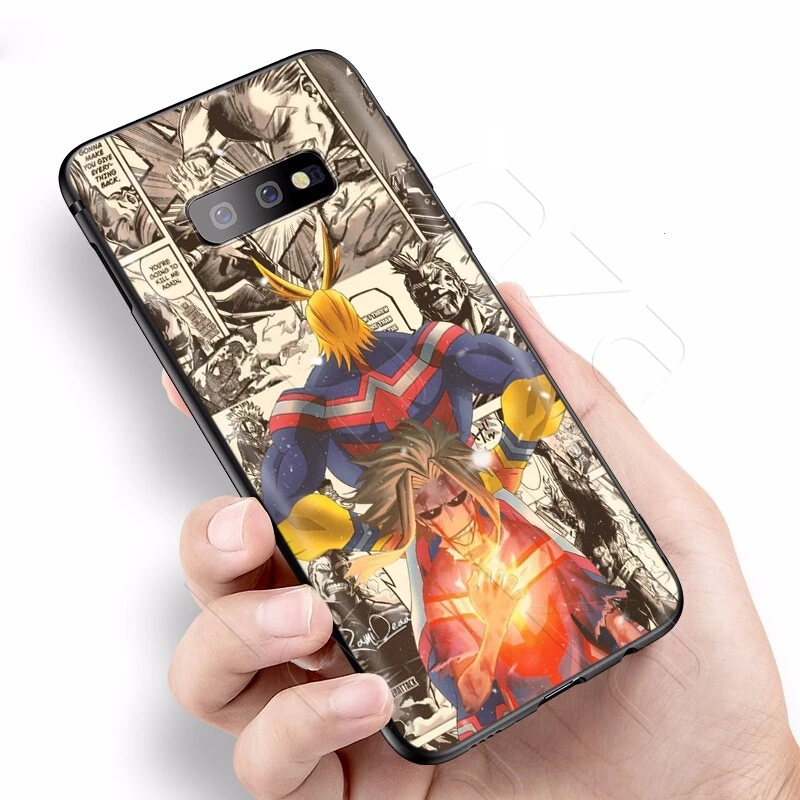 Lavaza мой герой Boku без Академия Deku Bakugou чехол для samsung Galaxy S6 S7 край J6 S8 S9 S10 плюс A3 A5 A6 A7 A8 A9 Note 8, 9