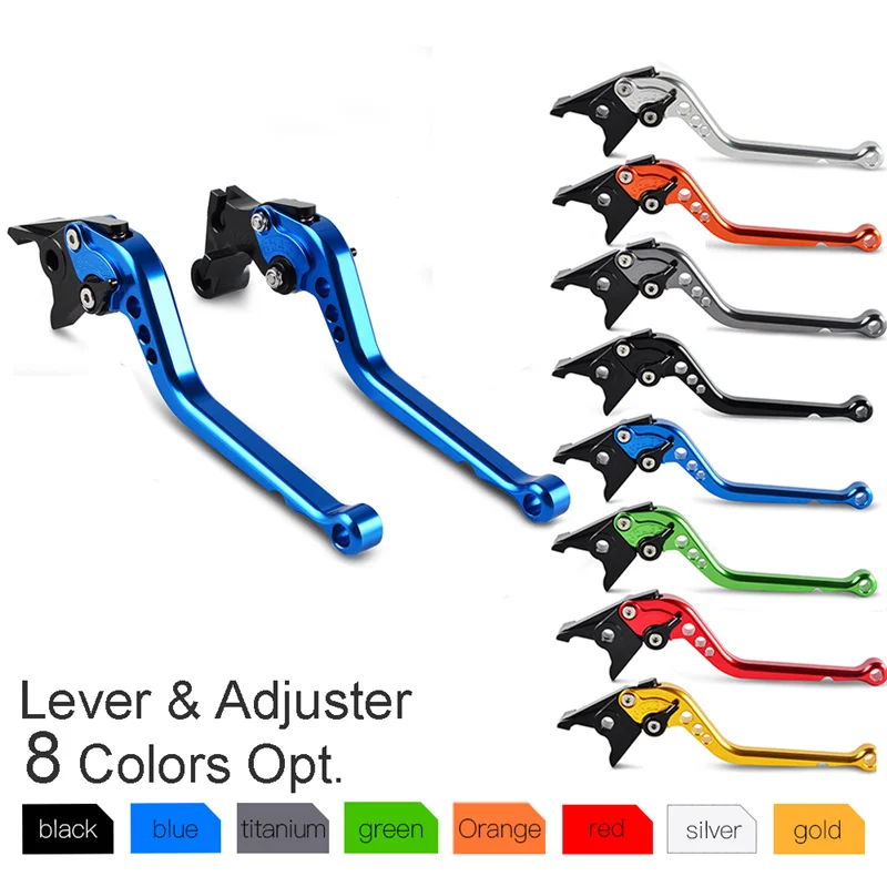 17CM Long Adjustable Brake Clutch Levers For Yamaha FZ07 FZ-07 MT-07 MT07 FZ-09 FZ09 MT-09 MT09 SR FJ09 FJ-09 Tracer 2014-2017 | Автомобили