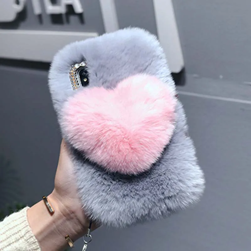 Топ из натуральной кролика Рекс волосы Мех животных Diamond Bling Coque чехол для LG G3 D855 d852