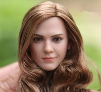 16 scale hermione emma watson head sculpt w long curls hair f 12 doll