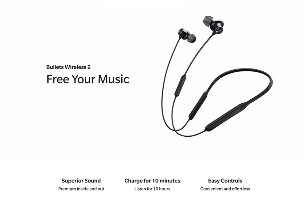 OnePlus пули беспроводной 2 Bluetooth Магнитный контроль микрофон в ухо наушники Гибридный AptX Быстрая зарядка для Oneplus 7 Pro 6T