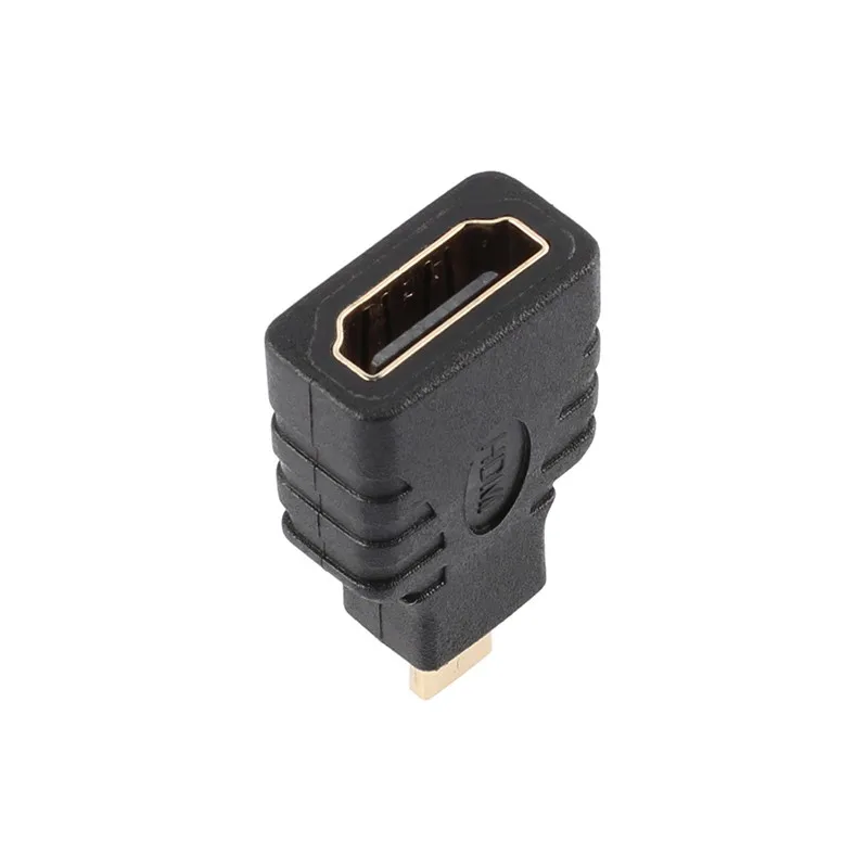 Микро HDMI папа к Женский Тип D мужской золотой удлинитель адаптер F/M конвертер