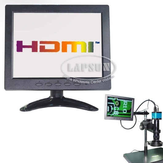 Портативный цветной IPS монитор 8 дюймов HDMI VGA BNC AV вход 1024x768|camera vga|display tftdisplay 1024 |