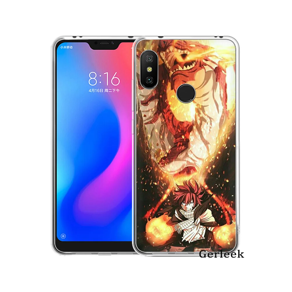 Мягкий ТПУ чехол для мобильного телефона с хвостом Феи Xiaomi Redmi Note 4 4A 5A 5 Plus 6 67 GO S2 6A