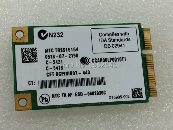 Бесплатная доставка беспроводная Wi Fi карта Intel wifi link 5100 5100AN Mini PCI E для HP DV4 DV5 DV6 DV7 CQ40