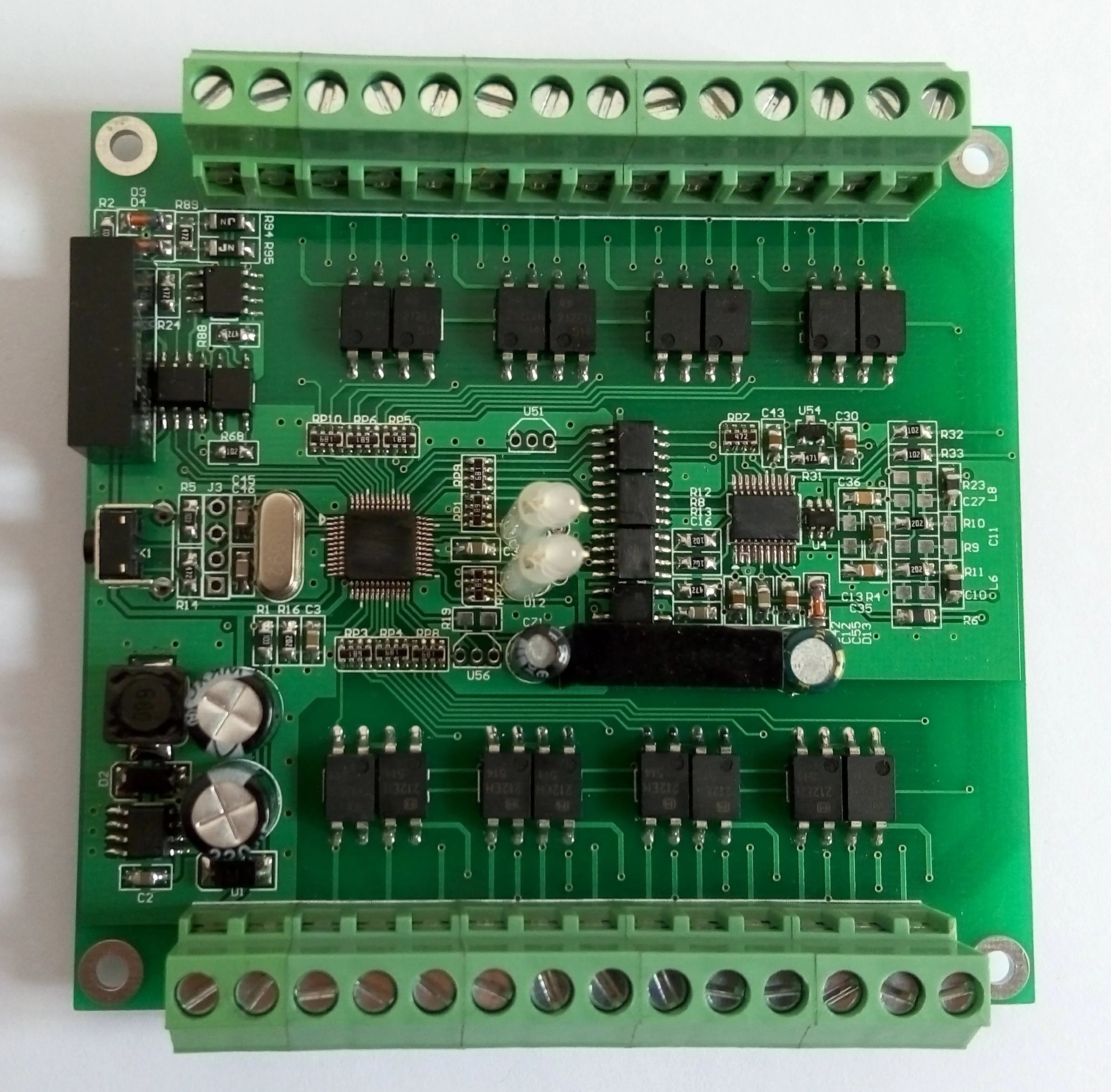 PT100 PT1000 8 Road Platinum Resistance RTD High Precision Temperature Acquisition Module MODBUS RS485 | Электроника