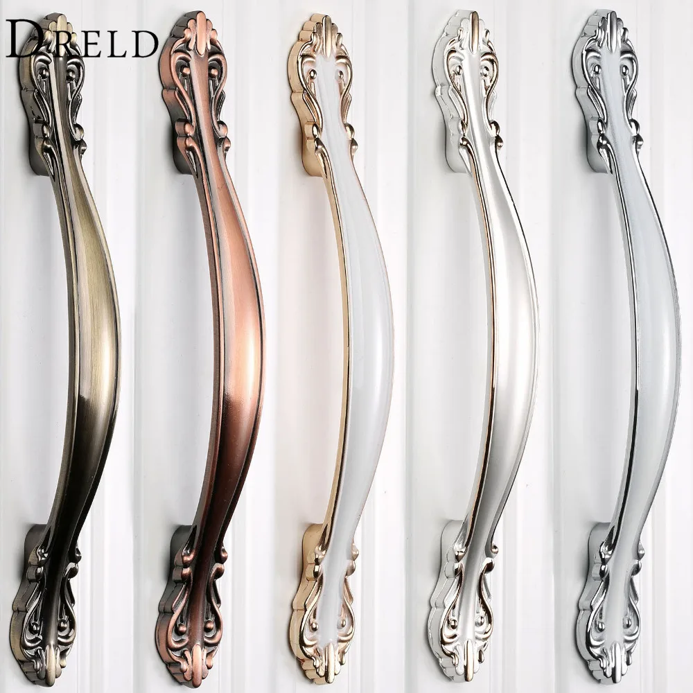 DRELD мебельные ручки для шкафа и двери ручка шкаф выдвижной ящик кухонного tiradores para