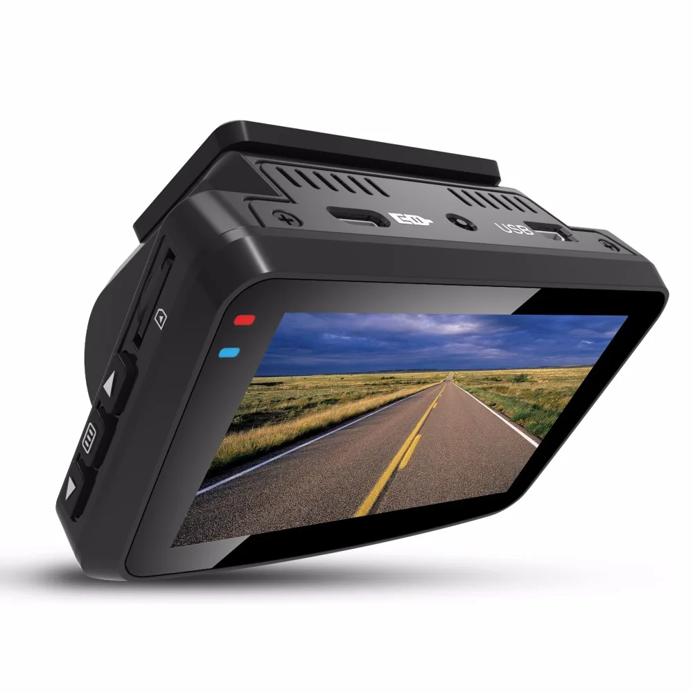 Автомобильный видеорегистратор встроенная камера заднего вида 720P с GPS