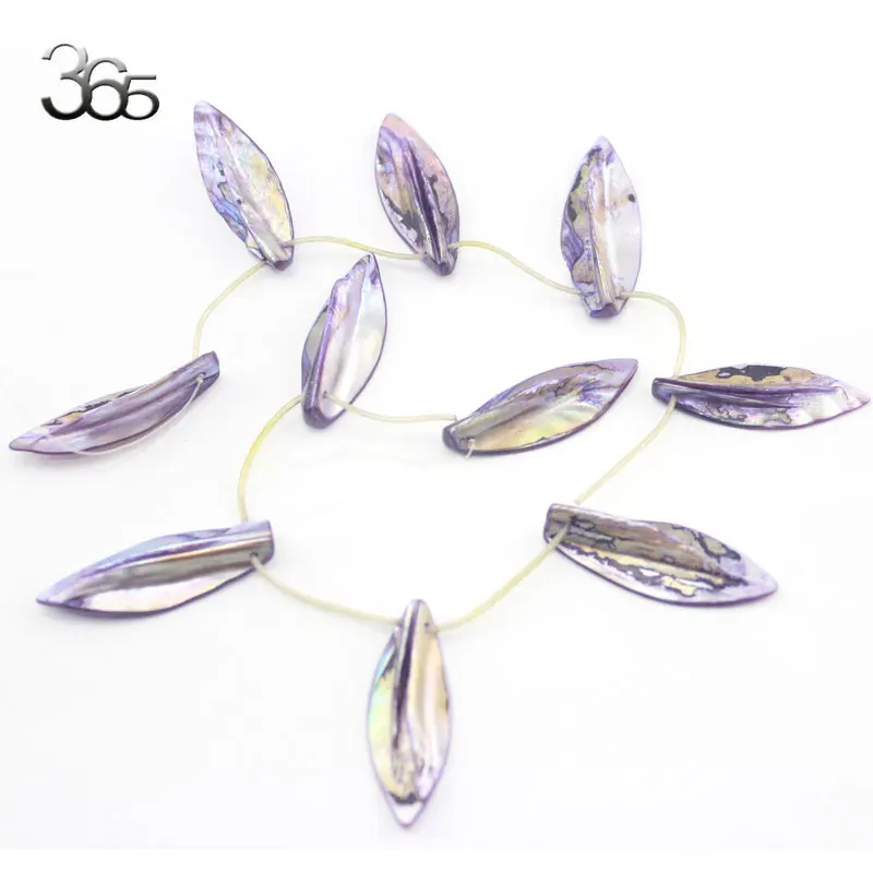 Бесплатная доставка выбрать по цвету 13 шт./нитка 15х45 мм в форме листа Freeform