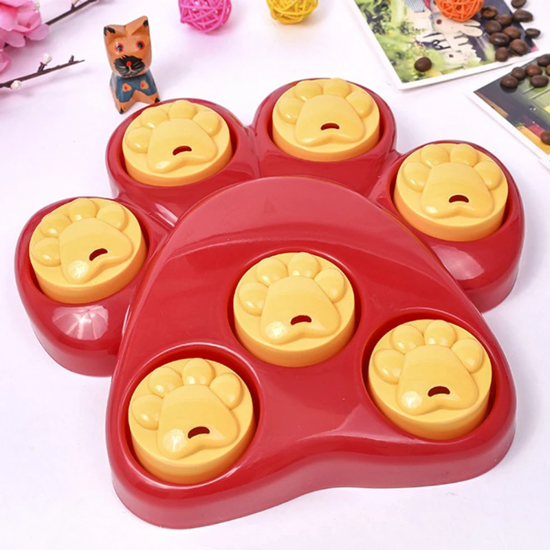 2017 Собака Игрушки Интерактивная Детские Найти Пищу Обучение Собаки Ролик Paw