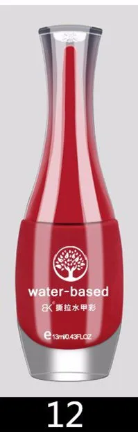 nail polish 12 Гель лак Перманентный лак для ногтей гель Прочный ноготь лак акварельные капли для ногтей 24 цвета 13 мл не выцветает нетоксичный здоровый - Цвет: nail polish 12