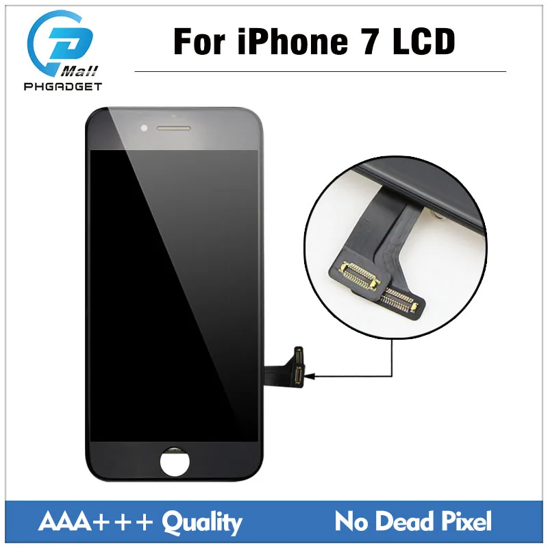10 шт./лот хорошее качество сенсорный экран и ЖК дисплей для iPhone 7 7G сменный
