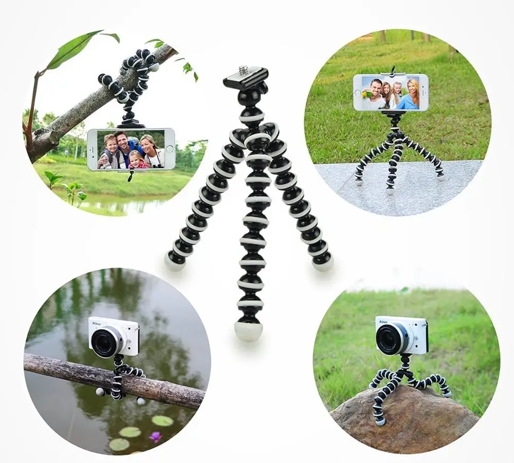 Гибкий штатив-Трипод осьминог Gorillapod для телефона мобильный телефон смартфон Dslr