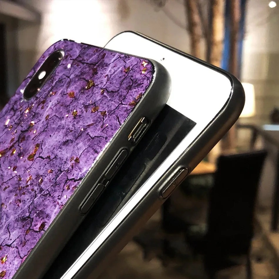 Роскошный Мраморный блестящий чехол для телефона Samsung Galaxy A750 A7 A9 A5 A6s A6 Plus мягкий