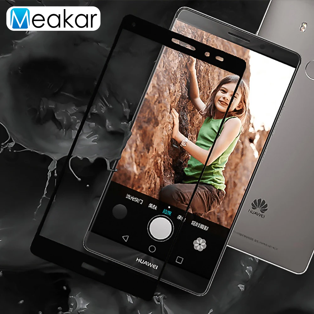 9H 2.5D полное покрытие 6.0для Huawei Mate 8 Закаленное стекло пленка Защита экрана для