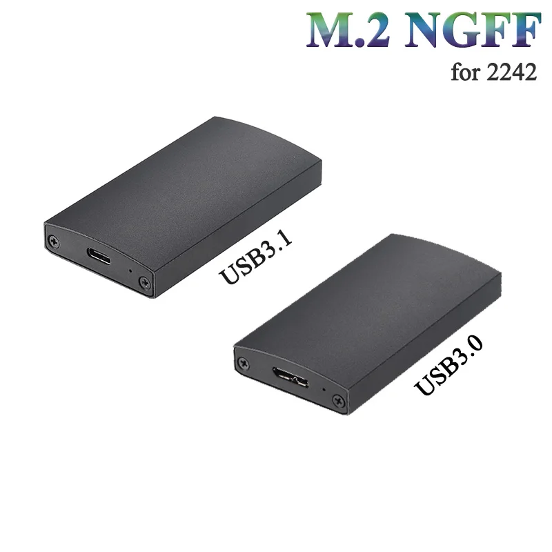 Uneatop UT63101U3C M.2 NGFF USB3.1 Type C SSD алюминиевого сплава B + M ключ HDD внешний корпус|ssd drive case|hdd