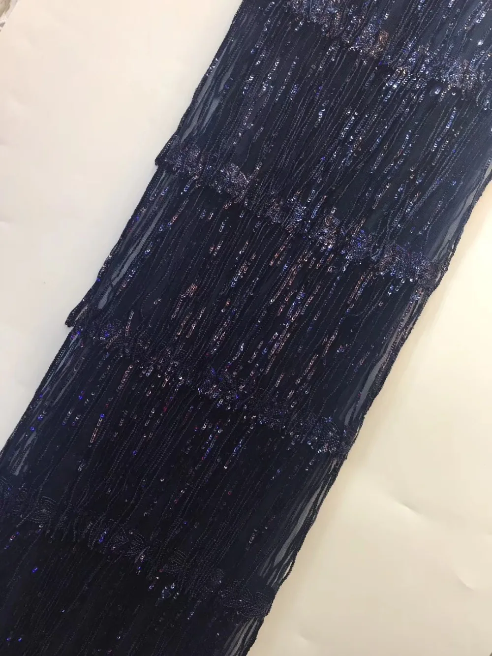 

Latest African tassel lace Fabric High Quality African French Net Lace Fabric Embroidery Tulle Lace For latin dress Women TS7717