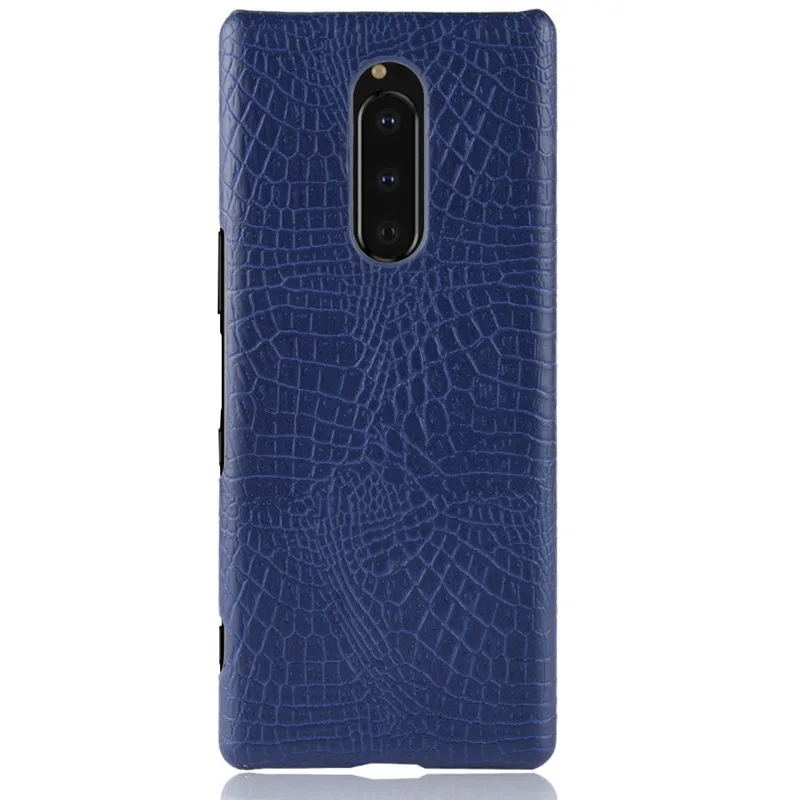 Чехол для Sony Xperia 1 чехол телефона роскошный из искусственной кожи крокодиловой