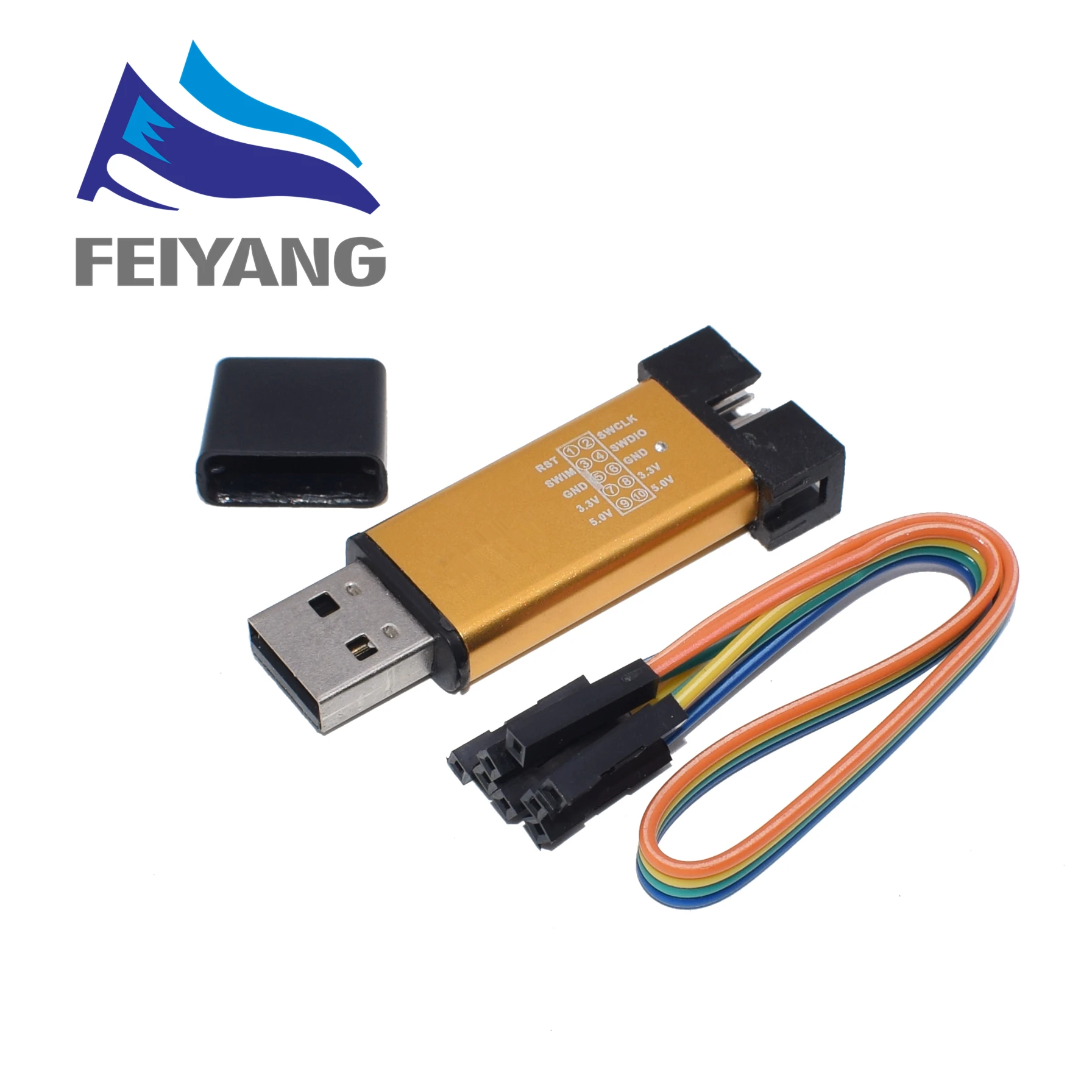 10 шт. Stlink ST Link V2 Mini STM8 STM32 симулятор загрузки Программирование с крышкой|st-link v2| |